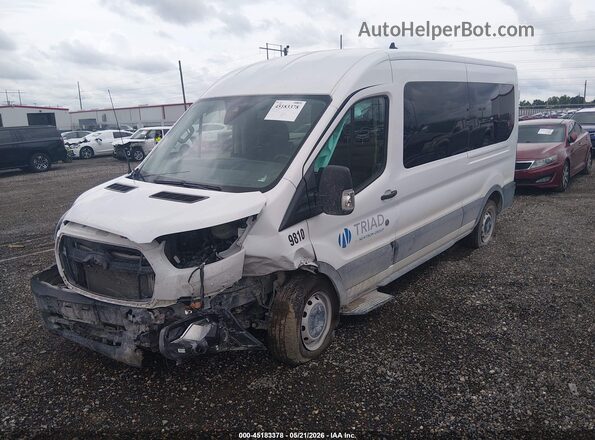 1FBAX2CG8PKB75281 2023 FORD TRANSIT-350 White Vista tres cuartos delantera izquierda