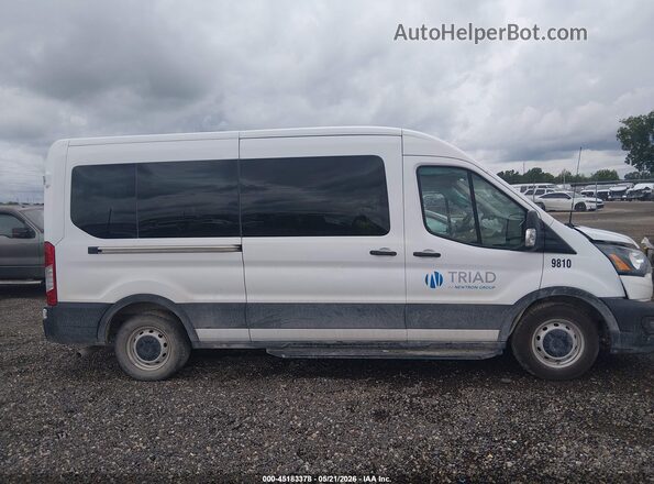 1FBAX2CG8PKB75281 2023 FORD TRANSIT-350 White Vista interior de 360 grados