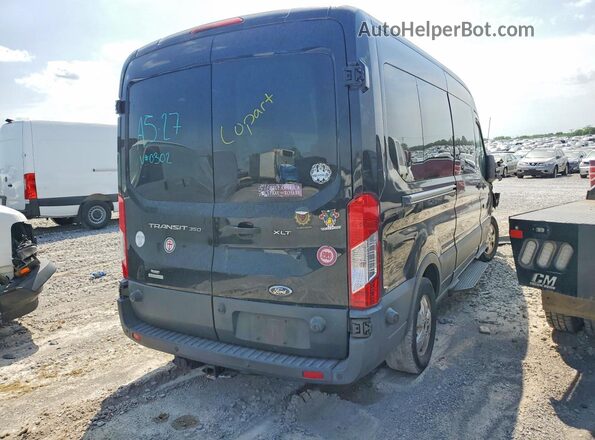 1FBAX2CGXHKA50302 2017 FORD TRANSIT Black Задня права чверть