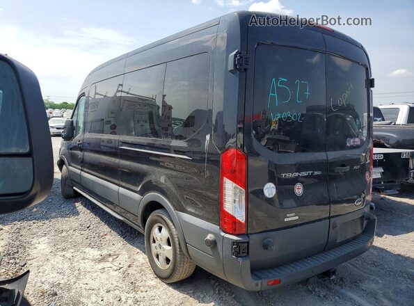 1FBAX2CGXHKA50302 2017 FORD TRANSIT Black Задня ліва чверть