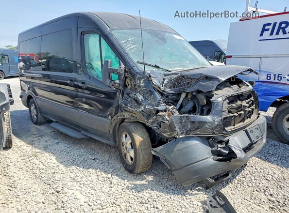 1FBAX2CGXHKA50302 2017 FORD TRANSIT Black Передня права чверть