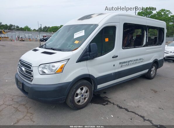 1FBAX2CM5HKA84279 2017 FORD TRANSIT-350 White Przód lewy