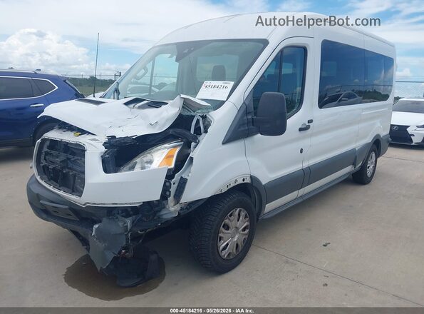 1FBAX2CM6JKB04769 2018 FORD TRANSIT-350 White Front left