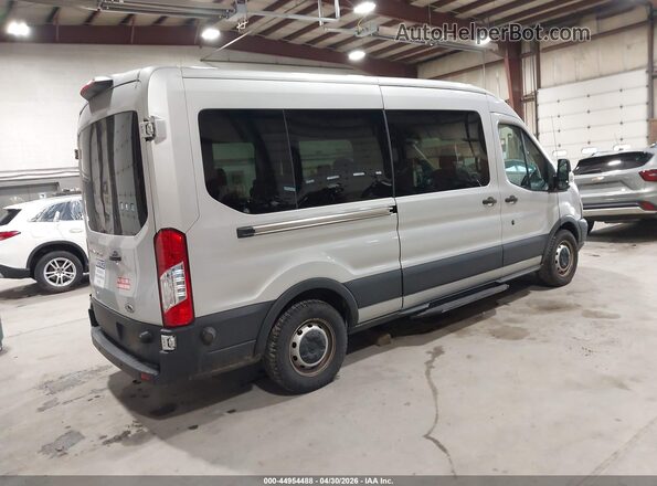 1FBAX2CM7KKA27332 2019 FORD TRANSIT-350 Gray Trasero derecho