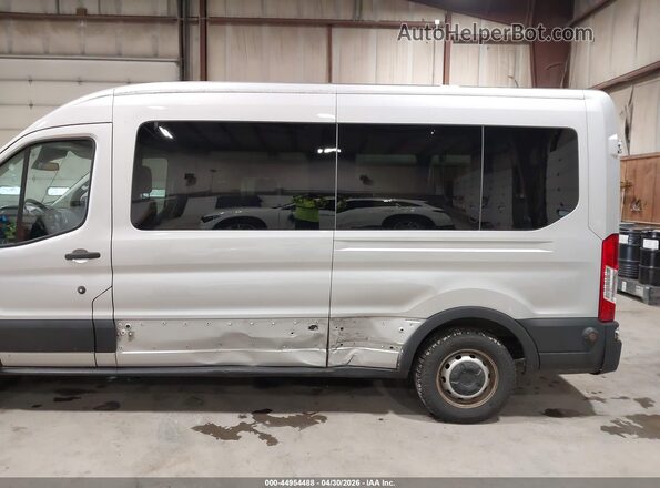 1FBAX2CM7KKA27332 2019 FORD TRANSIT-350 Gray Vista frontal