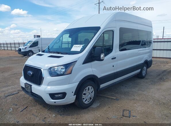 1FBAX2X84SKA89252 2025 FORD TRANSIT-350 Белый Передняя левая четверть