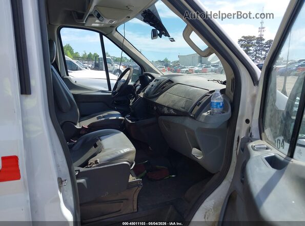 1FBAX2XM2KKB84731 2019 FORD TRANSIT-350 White Սալոնի դիմացի տեսք