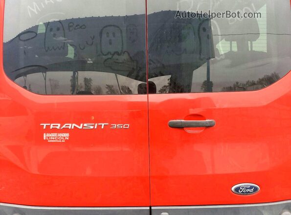 1FBAX2XM9GKB15736 2016 FORD PASSENGER Red Rear seats view