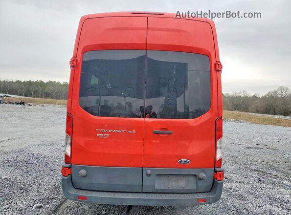 1FBAX2XM9GKB15736 2016 FORD PASSENGER Red Rear view