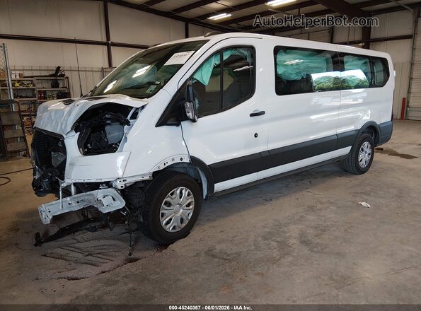 1FBAX2Y81TKA13763 2026 FORD TRANSIT-350 White Առջևի ձախ երեք քառորդ տեսարան