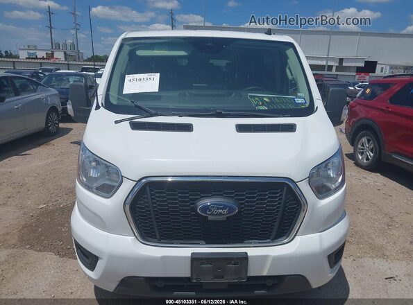 1FBAX2Y83NKA80240 2022 FORD TRANSIT-350 White ხელსაწყოთა პანელის ხედი