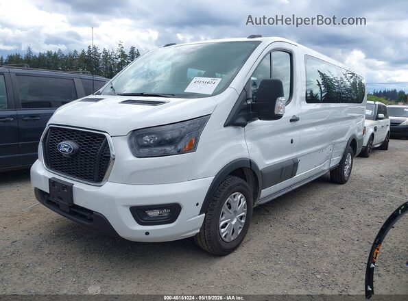 1FBAX2Y84TKA42058 2026 FORD TRANSIT-350 White Առջևի ձախ երեք քառորդ տեսարան