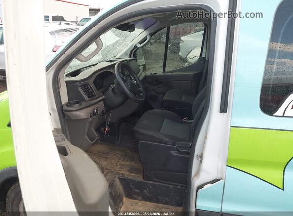 1FBAX2Y85LKB66243 2020 FORD TRANSIT-350 Turquoise წინა სალონის ხედი