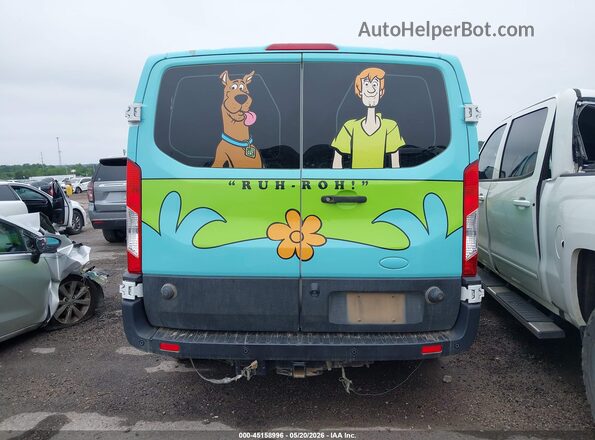 1FBAX2Y85LKB66243 2020 FORD TRANSIT-350 Turquoise 