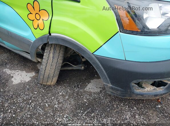 1FBAX2Y85LKB66243 2020 FORD TRANSIT-350 Turquoise წინა ხედი