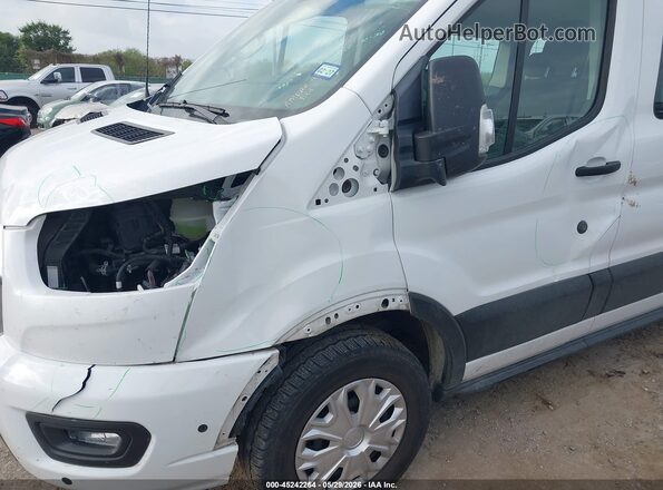 1FBAX2Y85RKA12768 2024 FORD TRANSIT-350 White წინა ხედი