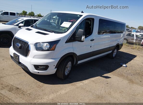 1FBAX2YG5RKA16181 2024 FORD TRANSIT-350 White Առջևի ձախ երեք քառորդ տեսարան