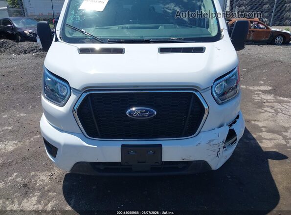 1FBAX2YG8PKA58227 2023 FORD PASSENGER White ხელსაწყოთა პანელის ხედი