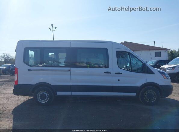 1FBZX2CM1JKA52910 2018 FORD TRANSIT-350 White Rear interior view