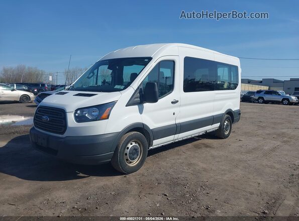 1FBZX2CM1JKA52910 2018 FORD TRANSIT-350 White Front left