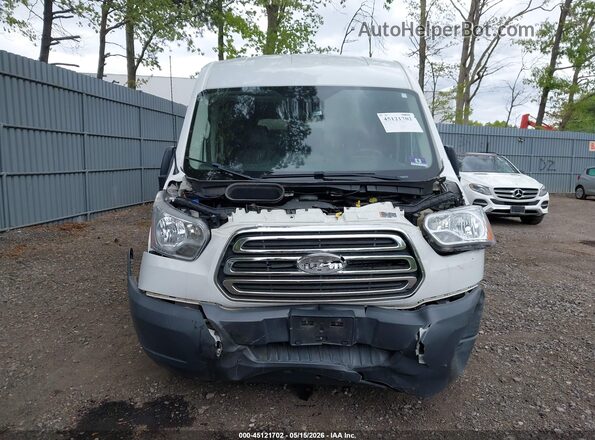 1FBZX2CM9JKA96962 2018 FORD TRANSIT-350 White Instrument cluster view