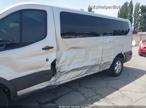 1FBZX2YG6JKA91138 2018 FORD TRANSIT-350 Silver Widok z przodu