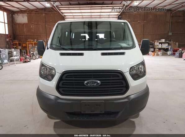 1FBZX2YM0JKB31249 2018 FORD TRANSIT-350 White Vista interior de 360 grados