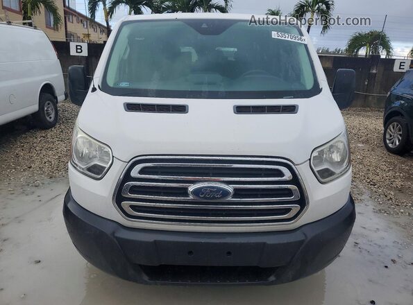 1FBZX2YM2HKA84106 2017 FORD TRANSIT White Widok z przodu