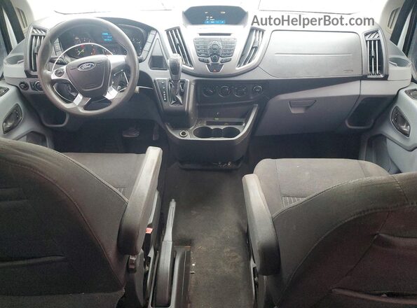 1FBZX2YM2HKA84106 2017 FORD TRANSIT White Widok deski rozdzielczej