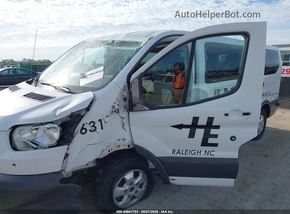 1FBZX2YM6HKA62819 2017 FORD TRANSIT-350 White Widok z przodu