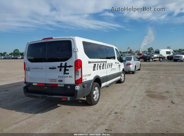 1FBZX2YM6HKA62819 2017 FORD TRANSIT-350 White Tył prawy