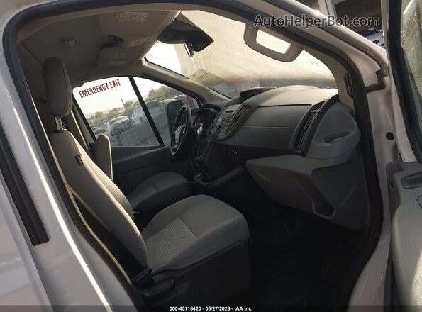 1FBZX2YM6HKA73500 2017 FORD TRANSIT-350 White Front interior view