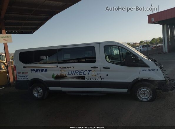1FBZX2YM6HKA73500 2017 FORD TRANSIT-350 White Rear interior view