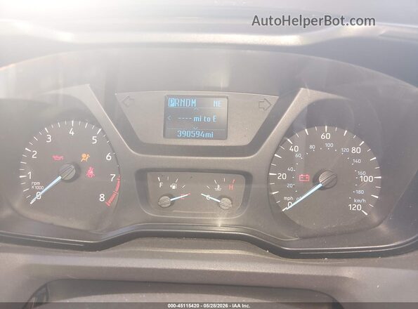 1FBZX2YM6HKA73500 2017 FORD TRANSIT-350 White Rear seats view