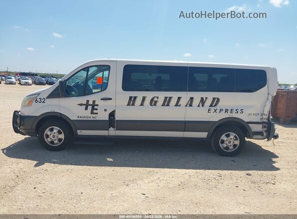 1FBZX2YM8HKA47271 2017 FORD TRANSIT-350 White Вид ззаду