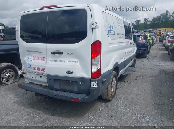 1FBZX2ZG0JKA86256 2018 FORD TRANSIT-350 White Հետևի աջ