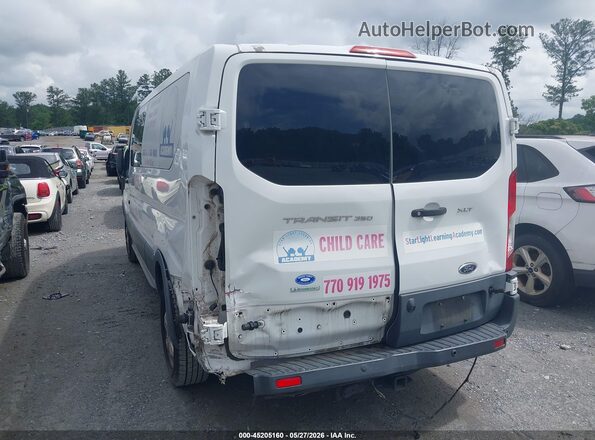 1FBZX2ZG0JKA86256 2018 FORD TRANSIT-350 White Հետևի ձախ