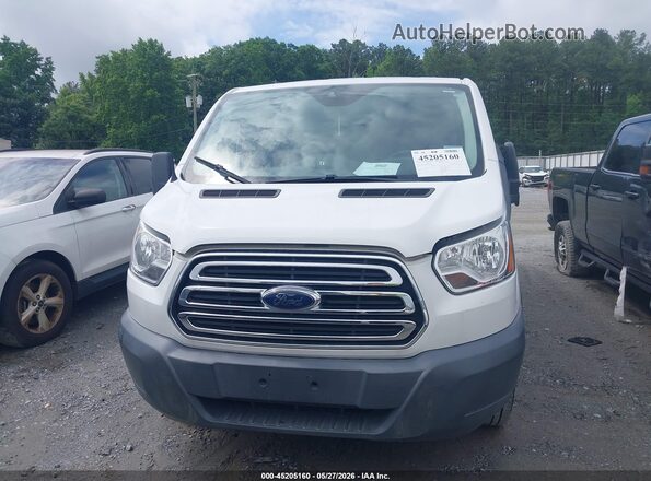 1FBZX2ZG0JKA86256 2018 FORD TRANSIT-350 White Առջևի վահանակի տեսք