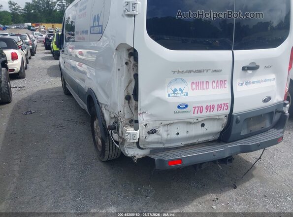 1FBZX2ZG0JKA86256 2018 FORD TRANSIT-350 White Դիմացի տեսք