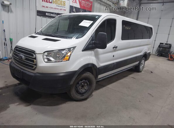1FBZX2ZM0KKB84033 2019 FORD TRANSIT-350 White Przód lewy