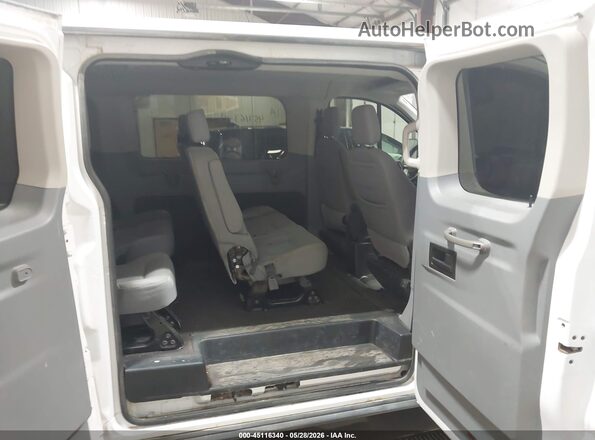 1FBZX2ZM0KKB84033 2019 FORD TRANSIT-350 White Widok naklejki z numerem VIN