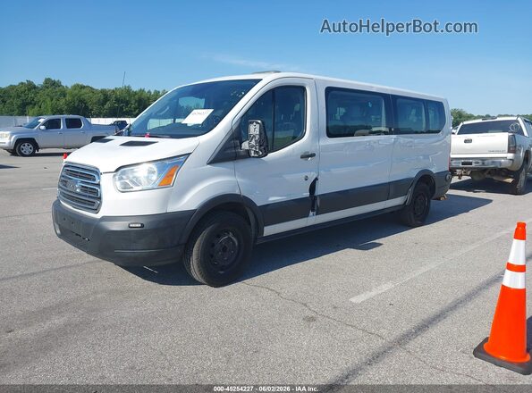 1FBZX2ZM1KKB05131 2019 FORD TRANSIT-350 White Vista tres cuartos delantera izquierda