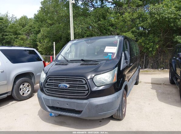 1FBZX2ZM4HKA18378 2017 FORD TRANSIT-350 Black Vista frontal