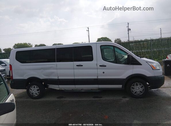 1FBZX2ZM6GKA37741 2016 FORD TRANSIT-350 White Սալոնի հետևի տեսք