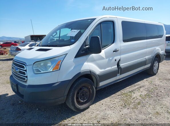 1FBZX2ZM8GKA65363 2016 FORD TRANSIT-350 White Առջևի ձախ երեք քառորդ տեսարան