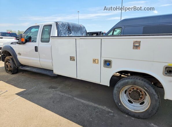 1FD0X5HT4GED02388 2016 FORD F550 White Հետևի ձախ