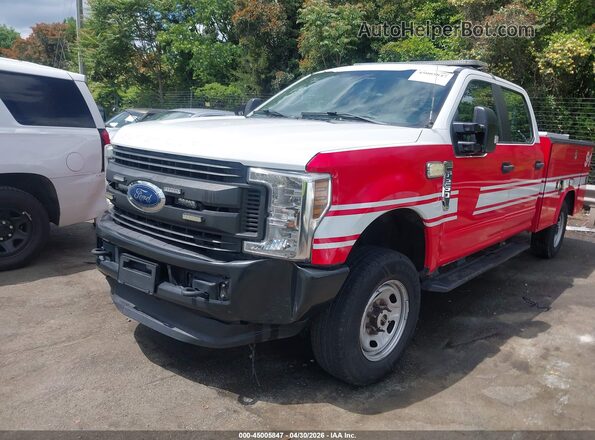 1FD7W2B63KEC44320 2019 FORD F-250 Red Front left