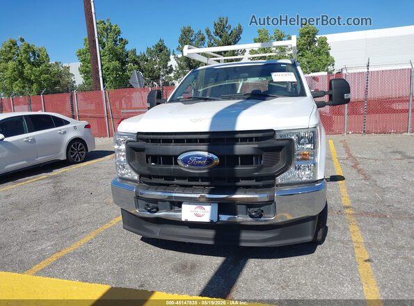 1FD7W2BT3NEE26027 2022 FORD F-250 White ხელსაწყოთა პანელის ხედი