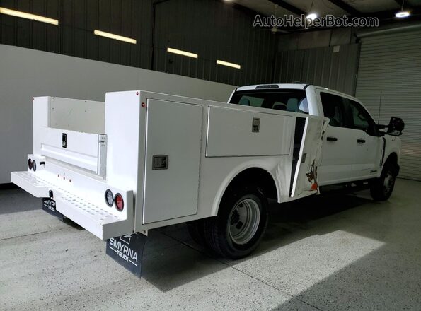 1FD8W3HT7SEC61628 2025 FORD F350 White Հետևի աջ