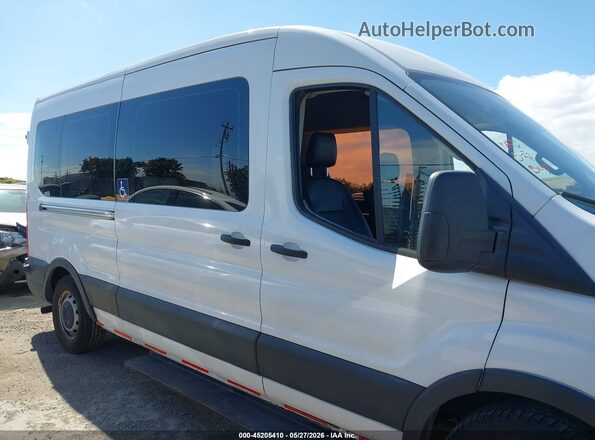 1FDAX2C80LKA16524 2020 FORD TRANSIT-350 White Vista interior trasera
